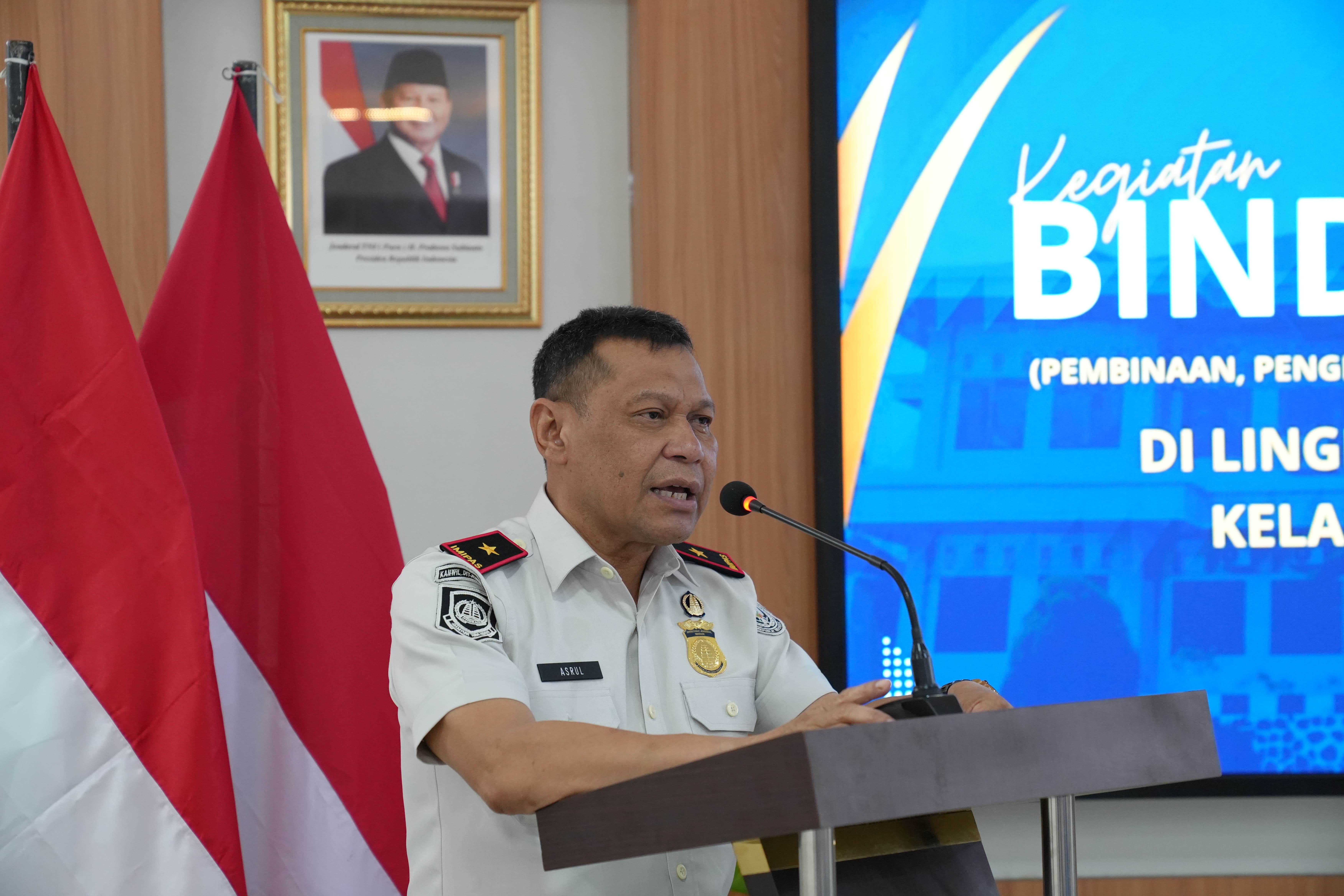Kakanwil Ditjen Imigrasi Papua Barat Buka Kegiatan Bindalwasnis di Kanim Kelas I Non TPI Manokwari